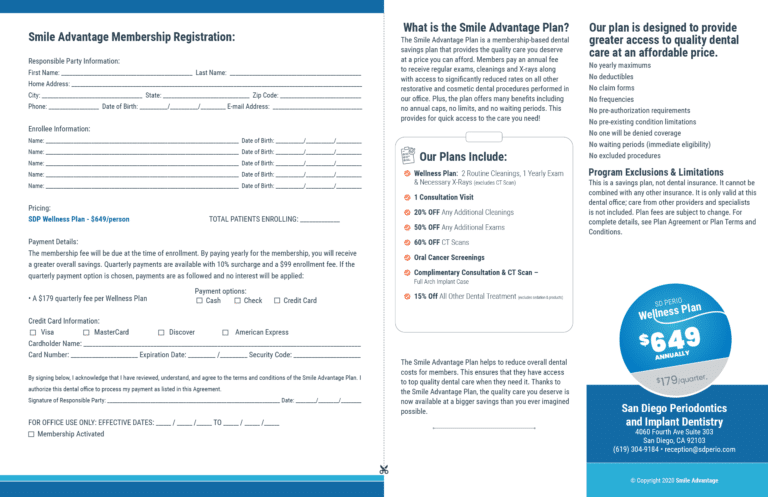 Smile Advantage|SD Perio