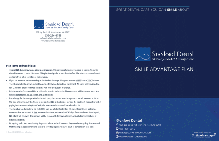 Smile Advantage|Stanford Dental